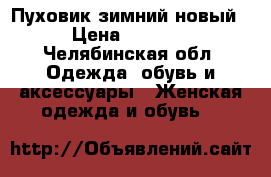 Пуховик зимний новый › Цена ­ 2 500 - Челябинская обл. Одежда, обувь и аксессуары » Женская одежда и обувь   
